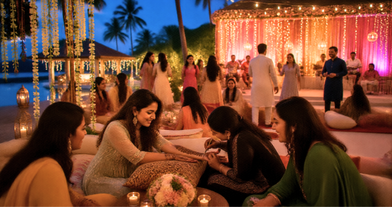 Mehendi and Sangeet in Thailand: Planning Pre-Wedding Functions Abroad